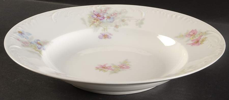 Schleiger 327C Large Rim Soup Bowl by Haviland-1