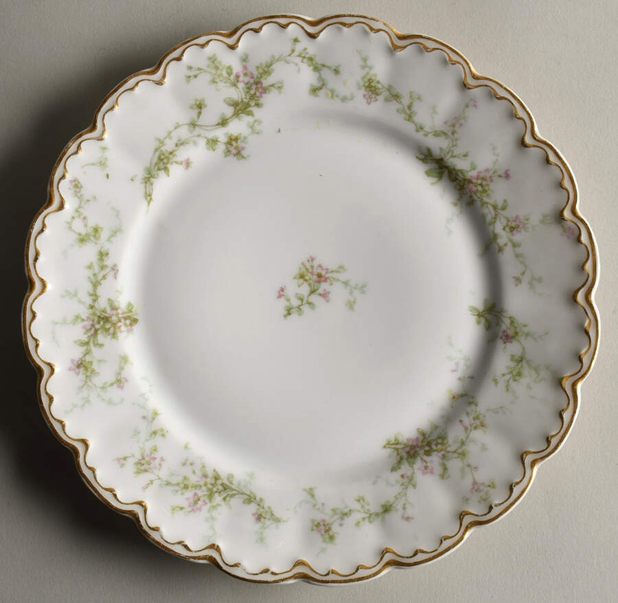 Schleiger 1024-1 Luncheon Plate by Haviland-1