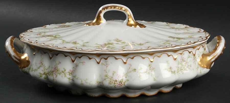 Schleiger 1024-1 Oval Covered Vegetable by Haviland-1