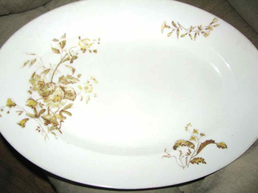 Schleiger 77a 20" Oval Serving Platter by Haviland-1
