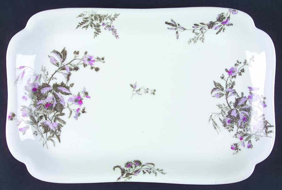 Schleiger 77b 14" Rectangular Serving Platter by Haviland-1