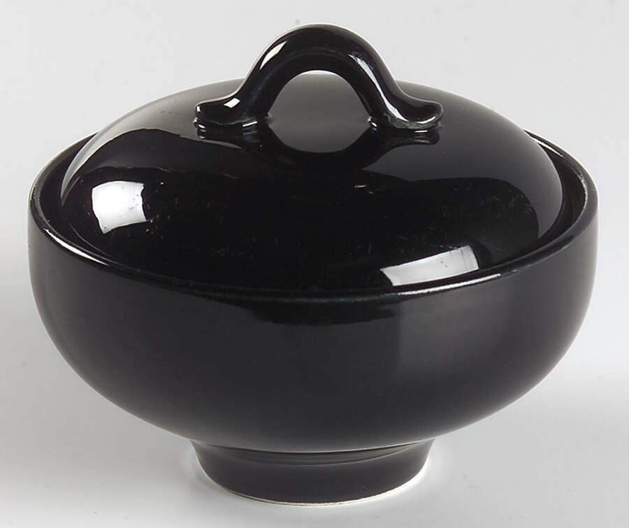 Confetti Sugar Bowl & Lid by Homer Laughlin -1