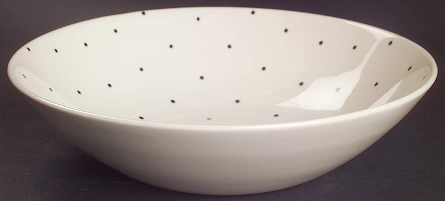 Confetti 8" Round Vegetable Bowl by Homer Laughlin -1