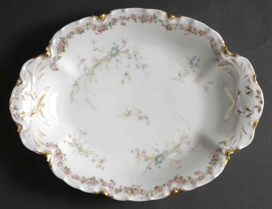 Schleiger 78o 11" Oval Vegetable Bowl by Haviland-1