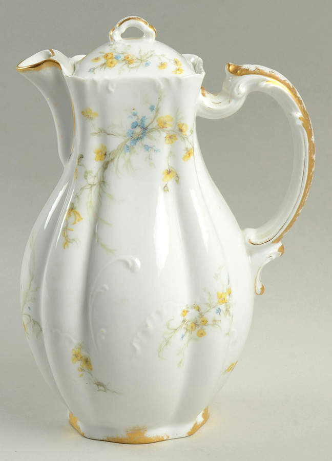 Schleiger 78s Chocolate Pot & Lid by Haviland-1