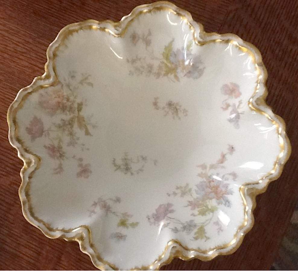 Schleiger 79f 9" Salad Serving Bowl by Haviland-1