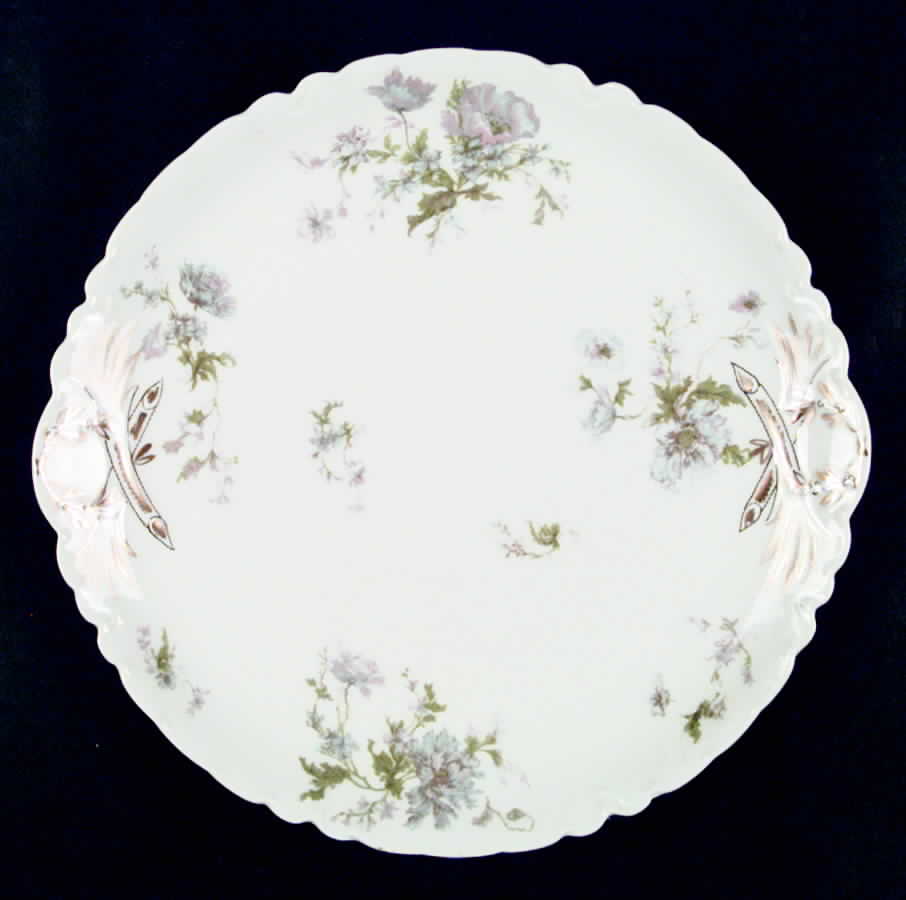 Schleiger 79l Handled Cake Plate by Haviland-1