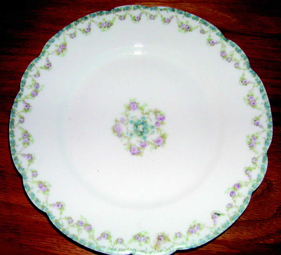 Schleiger 82A Luncheon Plate by Haviland-1