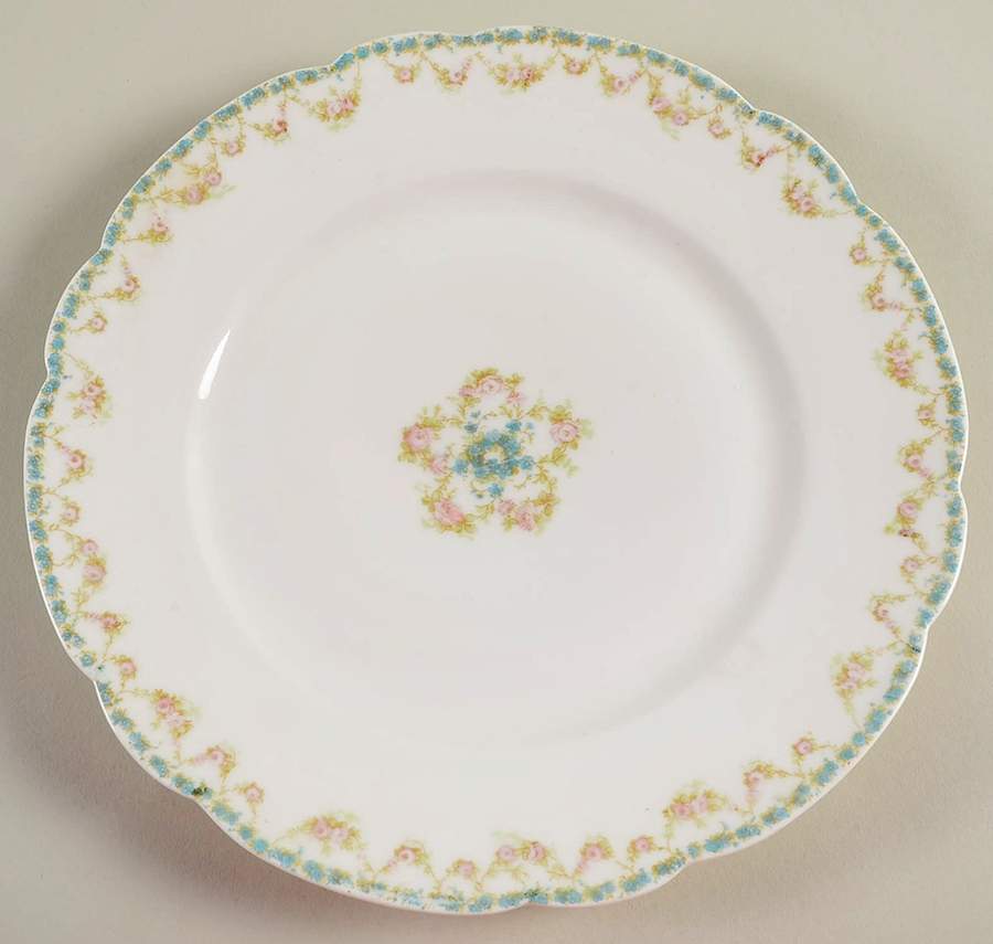 Schleiger 82A Dinner Plate by Haviland-1