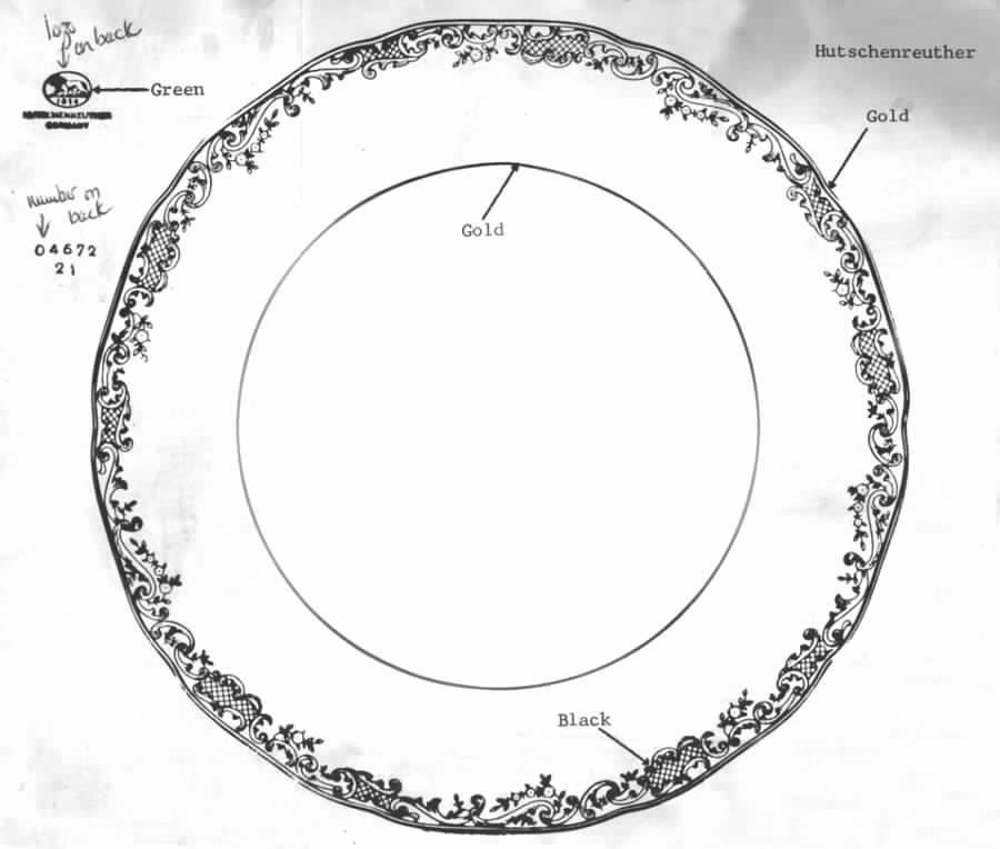 04672 Salad Plate by Hutschenreuther-1