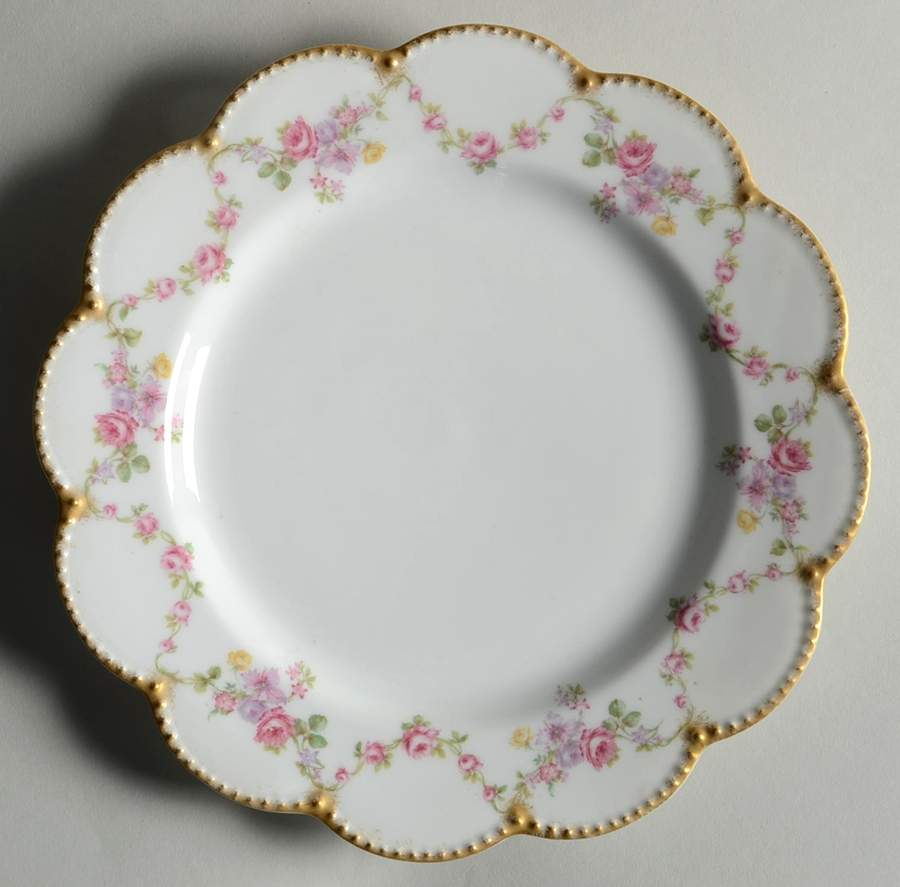 Schleiger 88d Luncheon Plate by Haviland-1