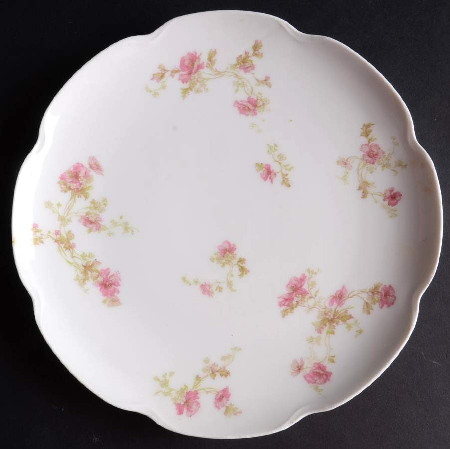 Schleiger 90b Coupe Luncheon Plate by Haviland-1