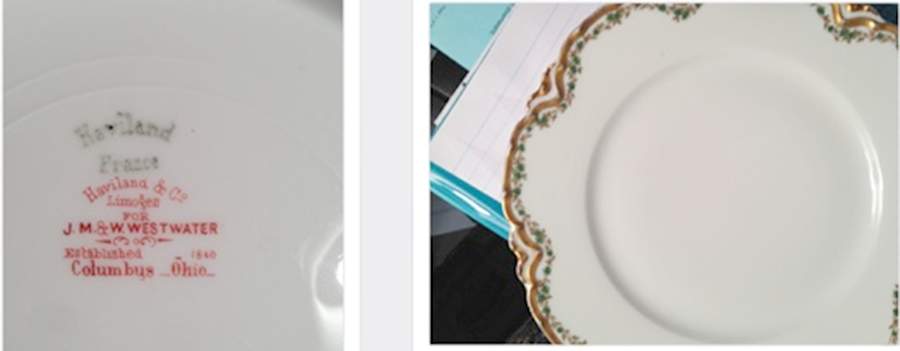 Schleiger 115 Dinner Plate by Haviland-1