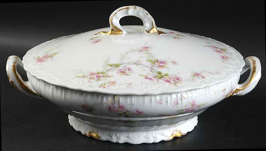 Schleiger 141c Round Covered Vegetable by Haviland-1