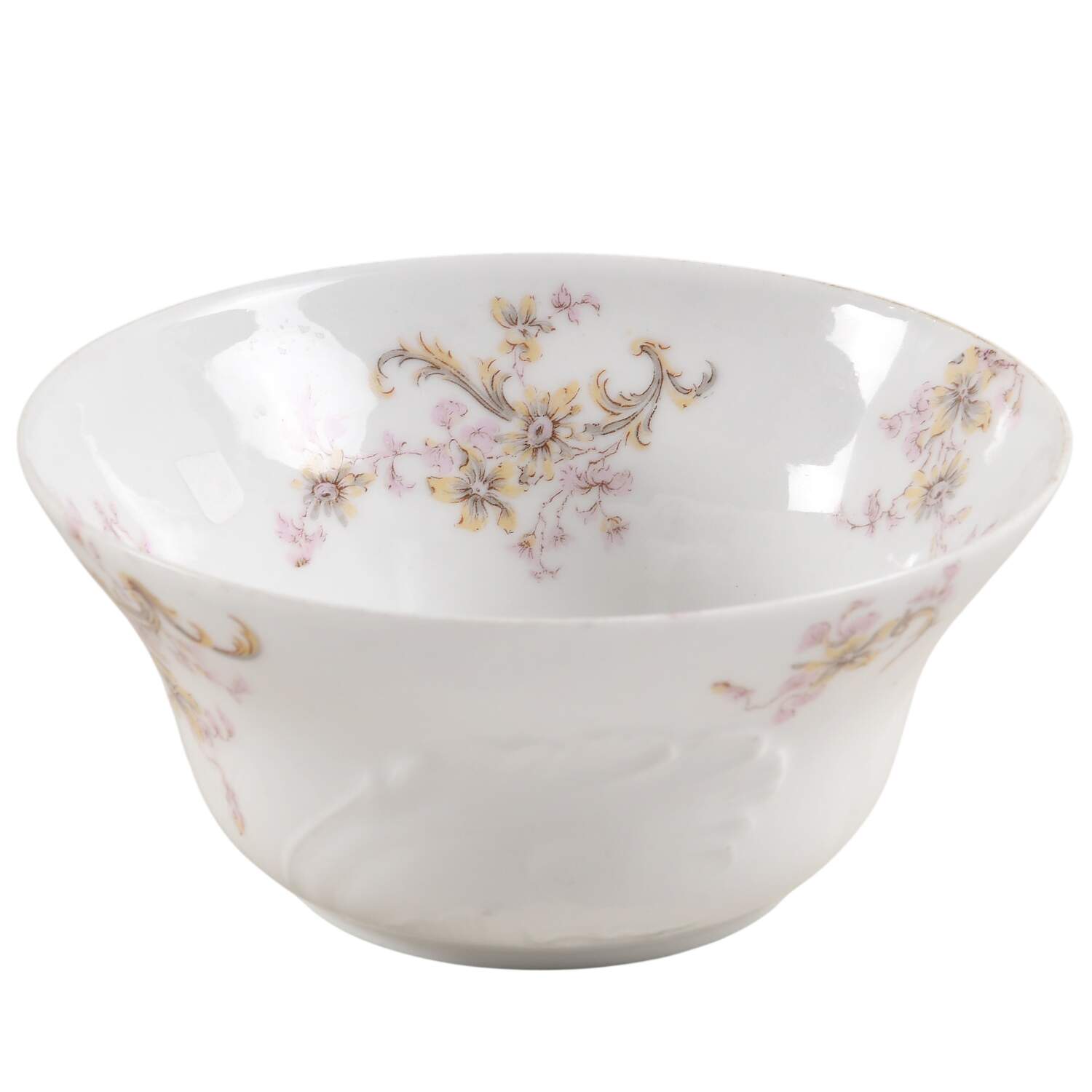 Schleiger 143d Cranberry Bowl by Haviland-1