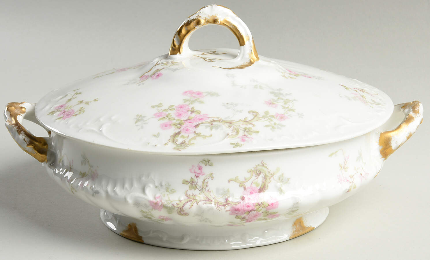 Schleiger 144q Round Covered Vegetable by Haviland-1