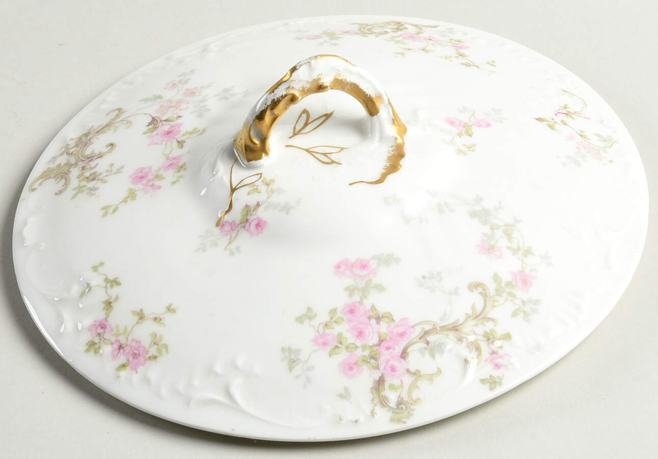 Schleiger 144q Lid for Round Vegetable by Haviland-1