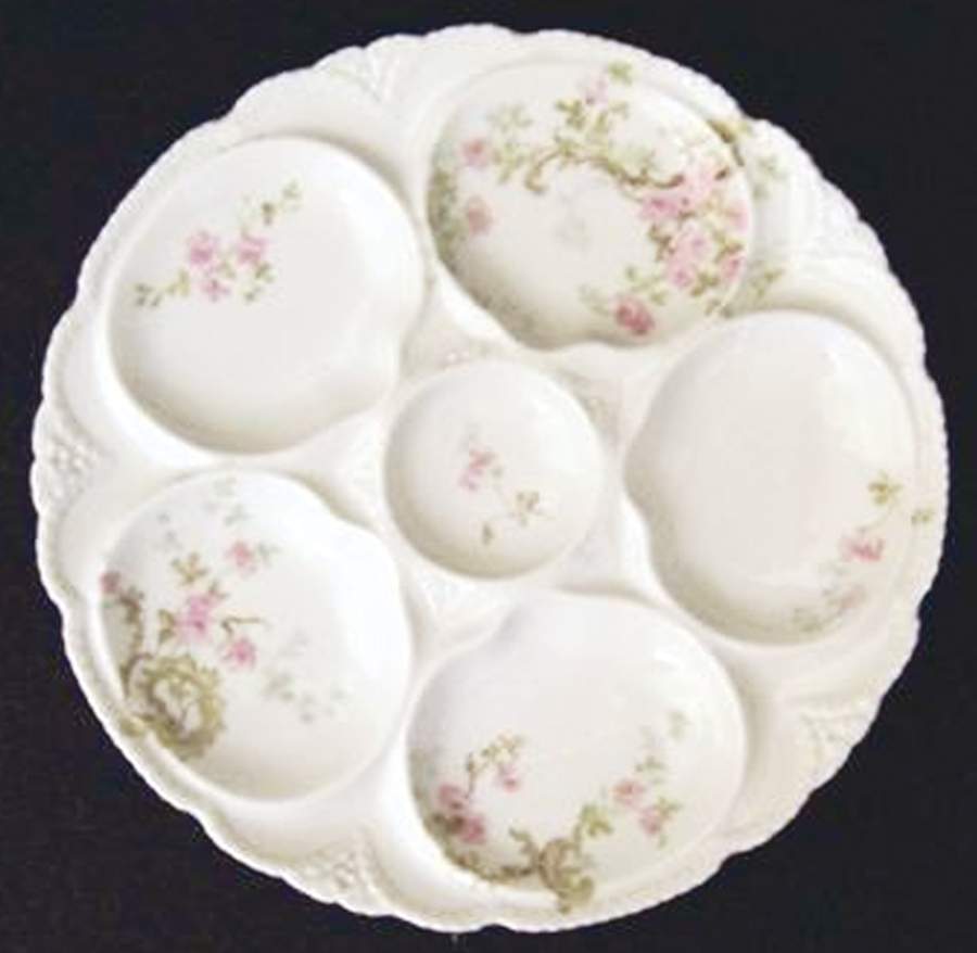 Schleiger 144q Oyster Plate by Haviland-1