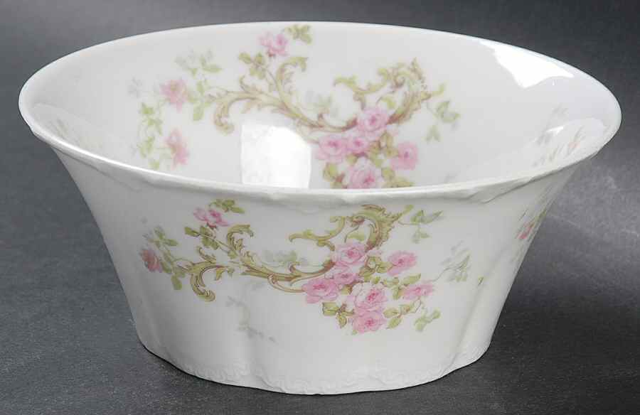 Schleiger 144q Cranberry Bowl by Haviland-1