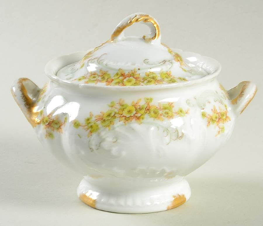 Czarina Sugar Bowl & Lid by Haviland-1