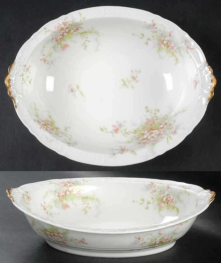 Schleiger 146u 9" Oval Vegetable Bowl by Haviland-1