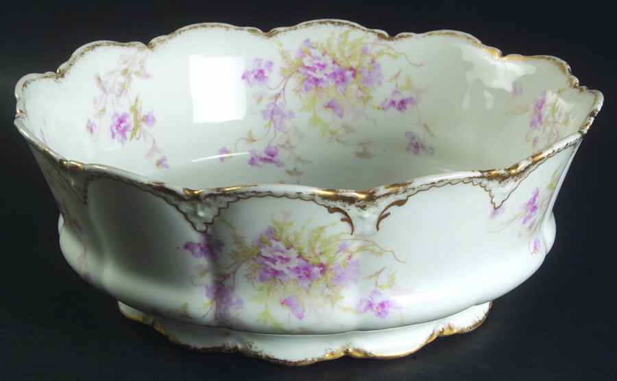 Schleiger 147A 9" Salad Serving Bowl by Haviland-1