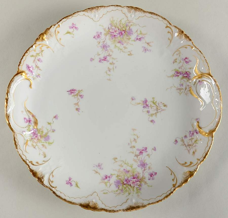 Schleiger 147A 13" Chop Plate (Round Platter) by Haviland-1