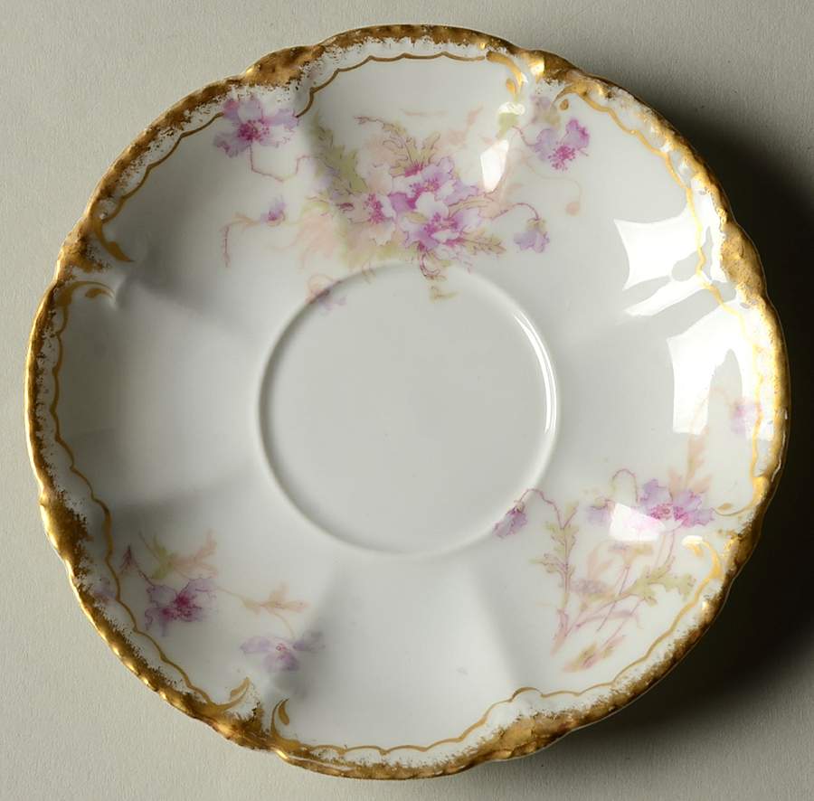 Schleiger 147A Saucer by Haviland-1