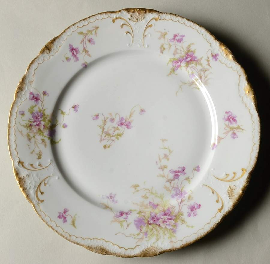 Schleiger 147A Dinner Plate by Haviland-1