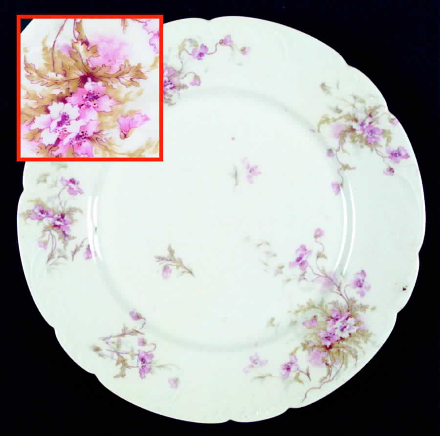 Schleiger 147n Dinner Plate by Haviland-1