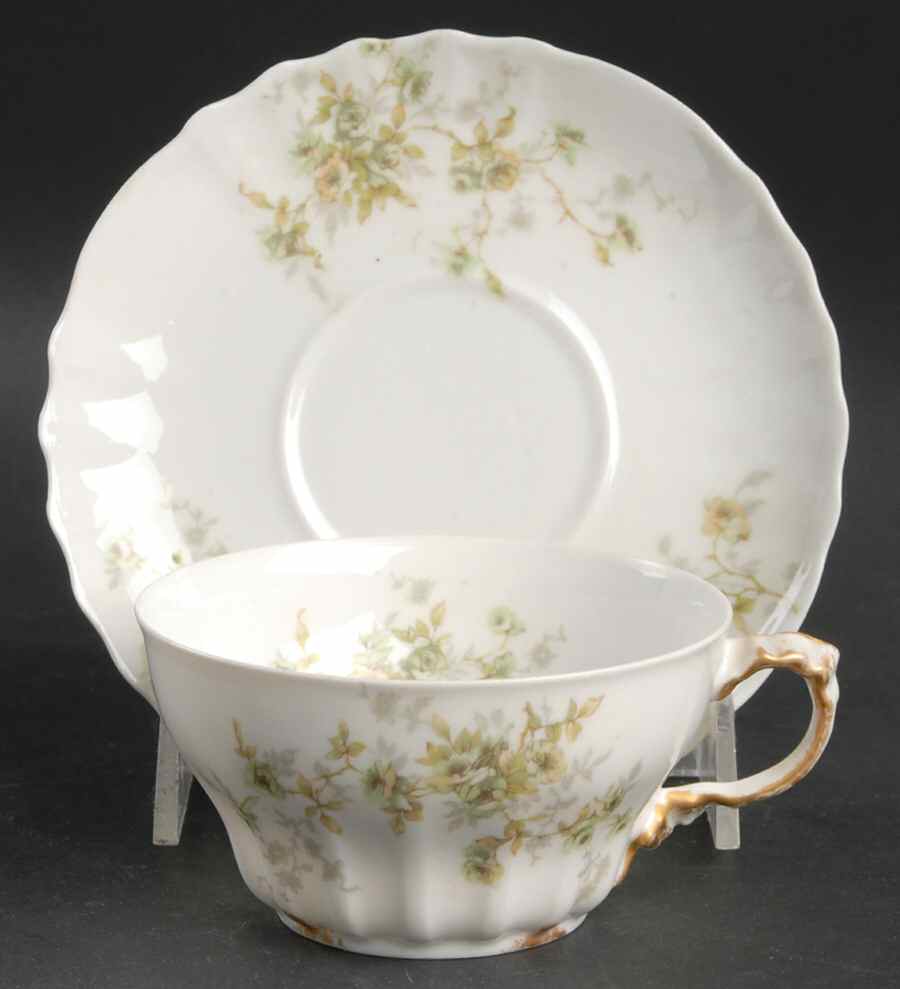 Schleiger 150az Footed Cup & Saucer Set by Haviland-1