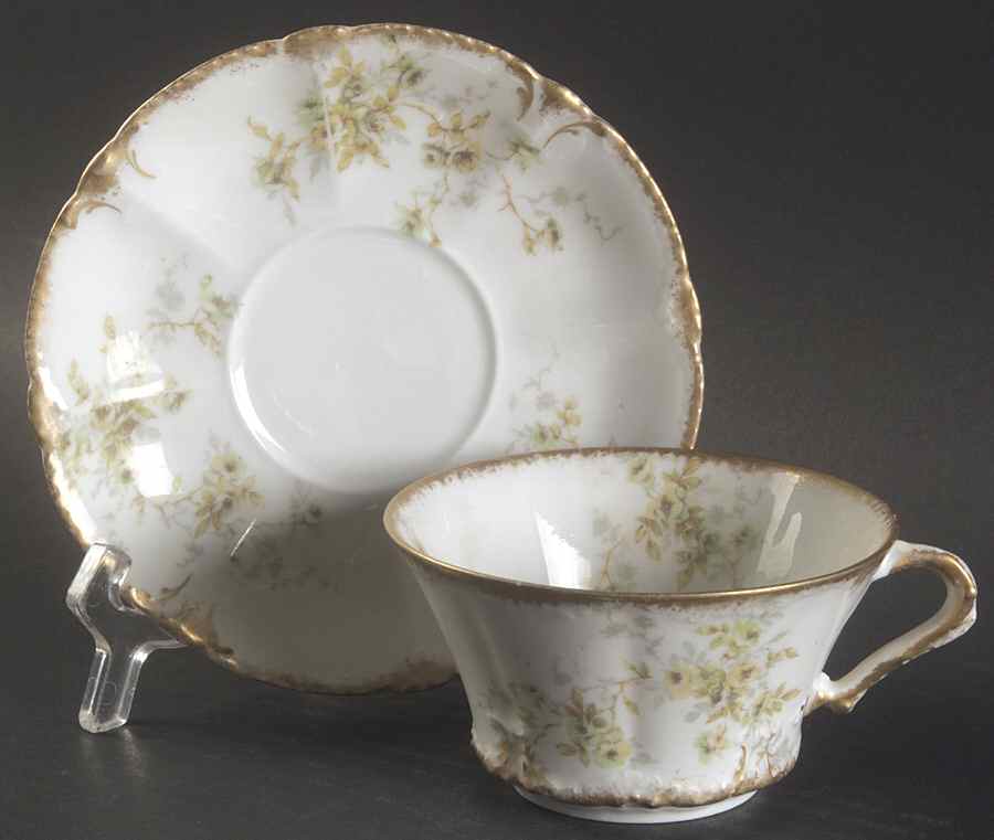 Schleiger 150fz Flat Cup & Saucer Set by Haviland-1