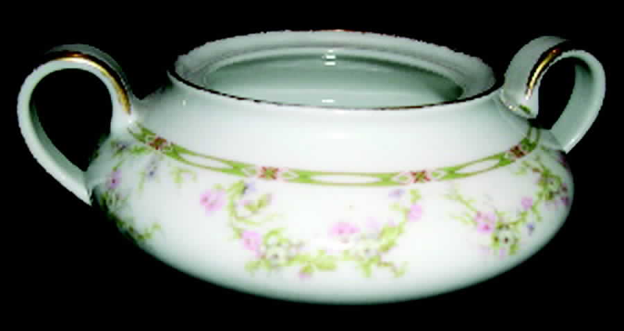 Schleiger 152A Sugar Bowl No Lid by Haviland-1