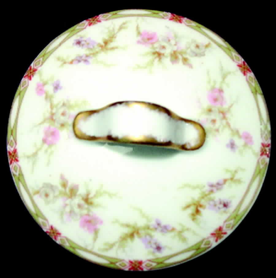 Schleiger 152A Lid for Sugar Bowl by Haviland-1