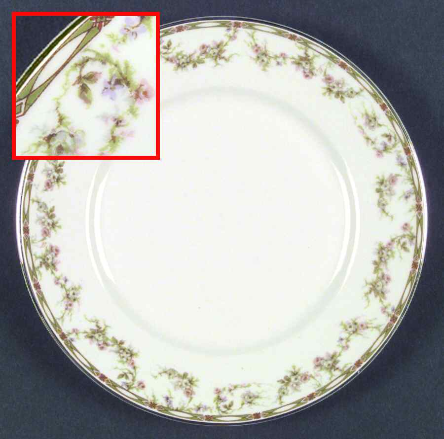 Schleiger 152A Dinner Plate by Haviland-1