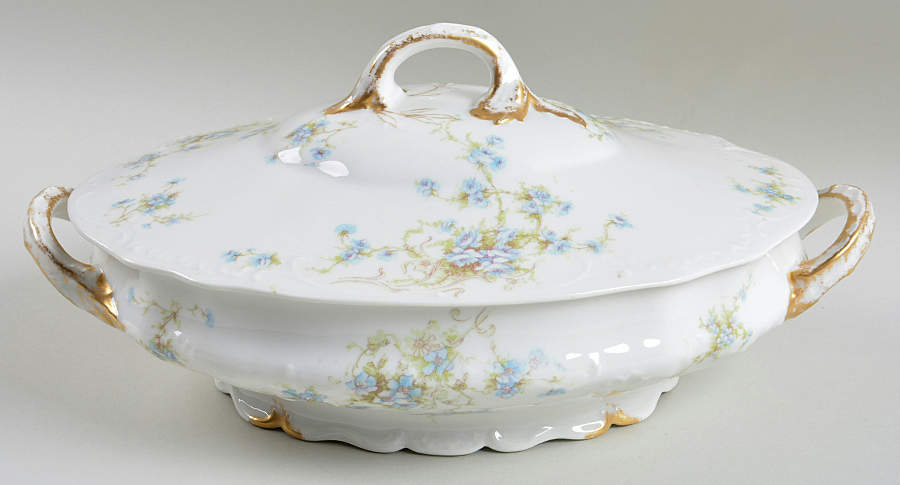 Schleiger 155b Oval Covered Vegetable by Haviland-1