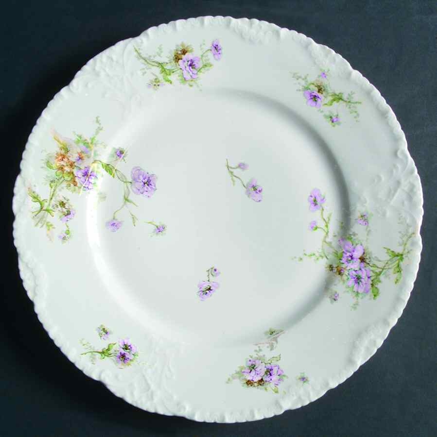 Schleiger 156e Dinner Plate by Haviland-1