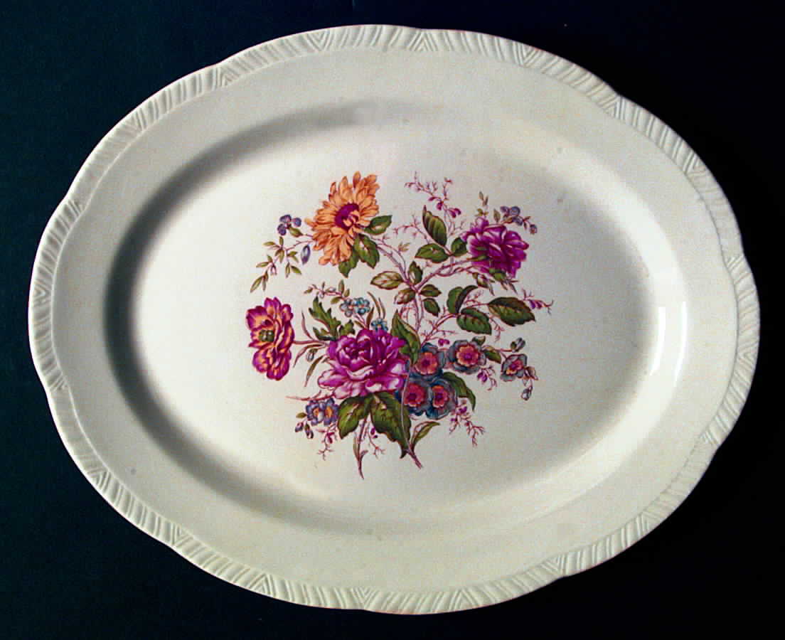 HLC1202 13" Oval Serving Platter by Homer Laughlin -1