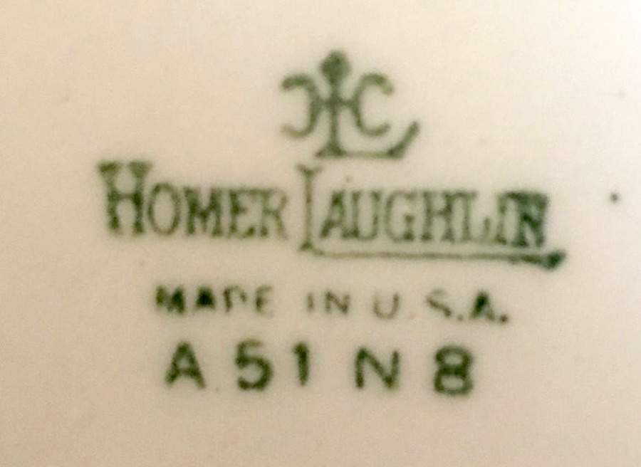 HLC1213 Salad Plate by Homer Laughlin -1