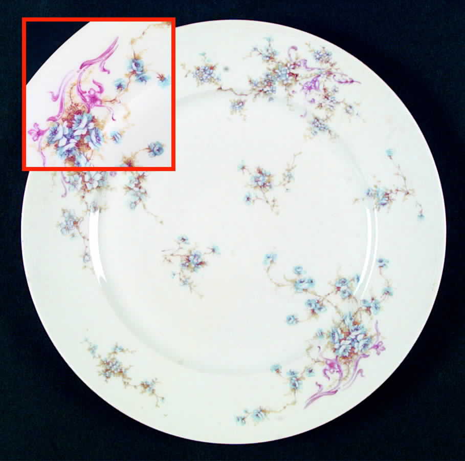 Schleiger 155-4 Dinner Plate by Haviland-1