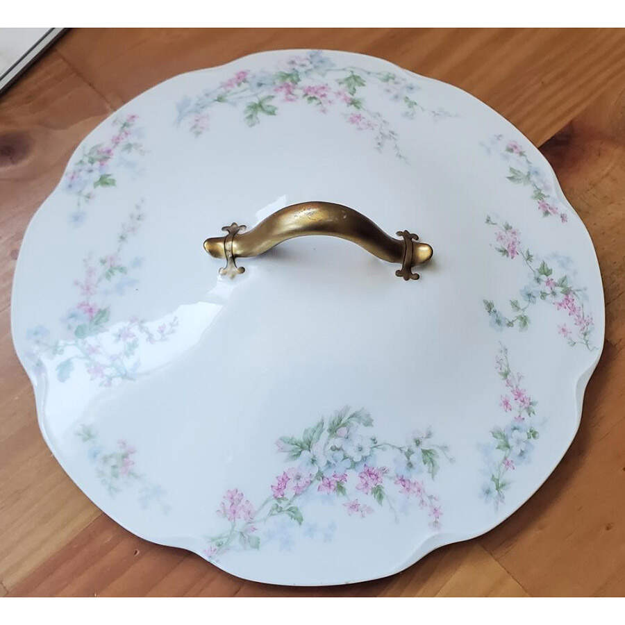 Schleiger 455i Lid for Round Vegetable by Haviland-1