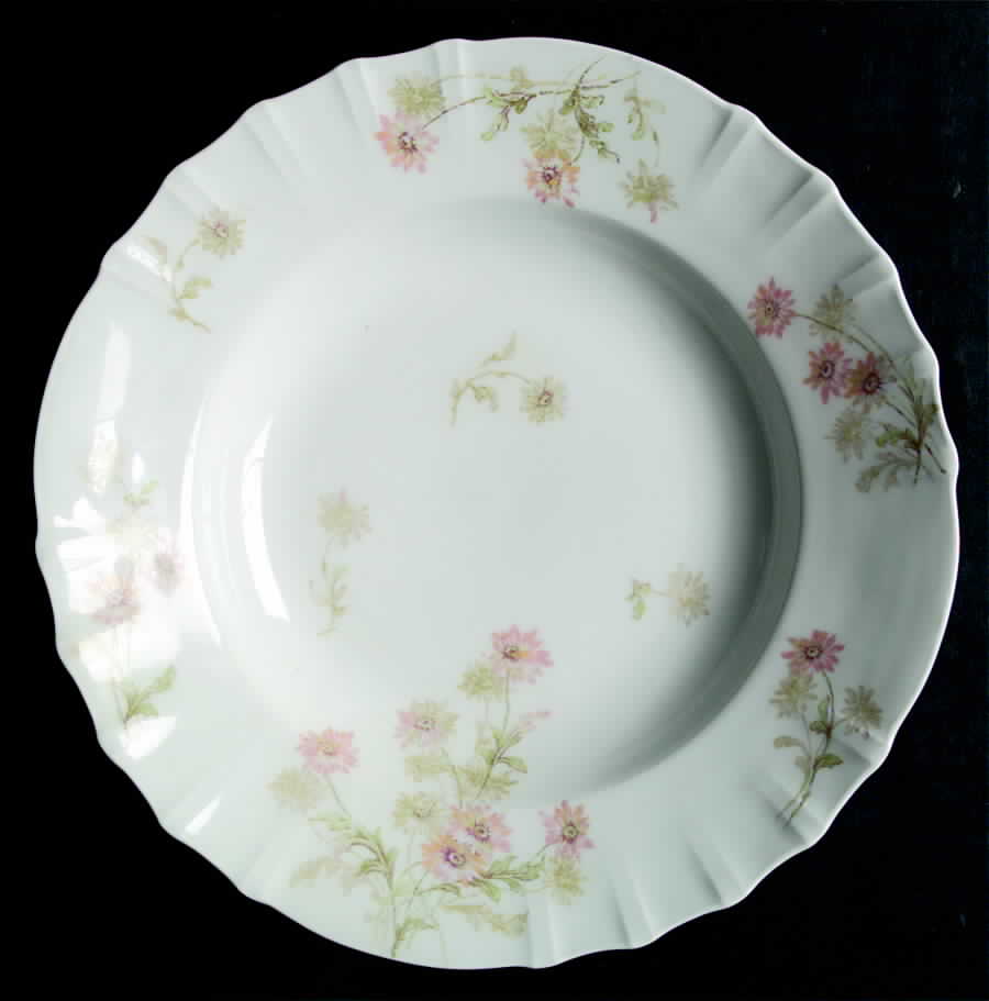 Schleiger 164j Large Rim Soup Bowl by Haviland-1