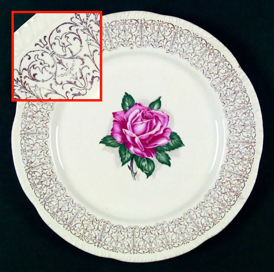 HLC1221 Dinner Plate by Homer Laughlin -1