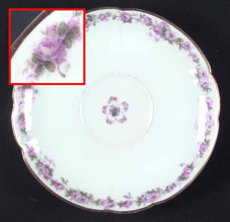 Schleiger 528e Saucer for Flat Cup by Haviland-1
