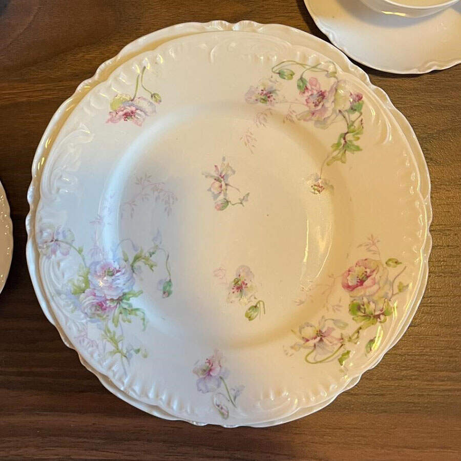 Schleiger 607k Luncheon Plate by Haviland-1