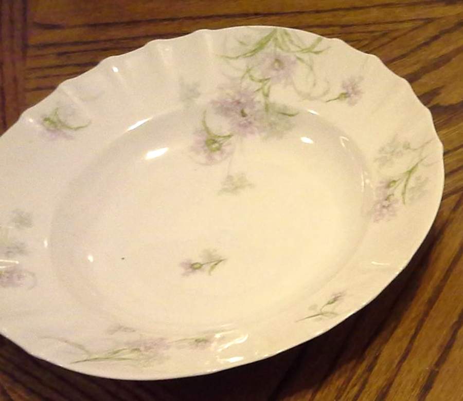 Schleiger 1035a Large Rim Soup Bowl by Haviland-1