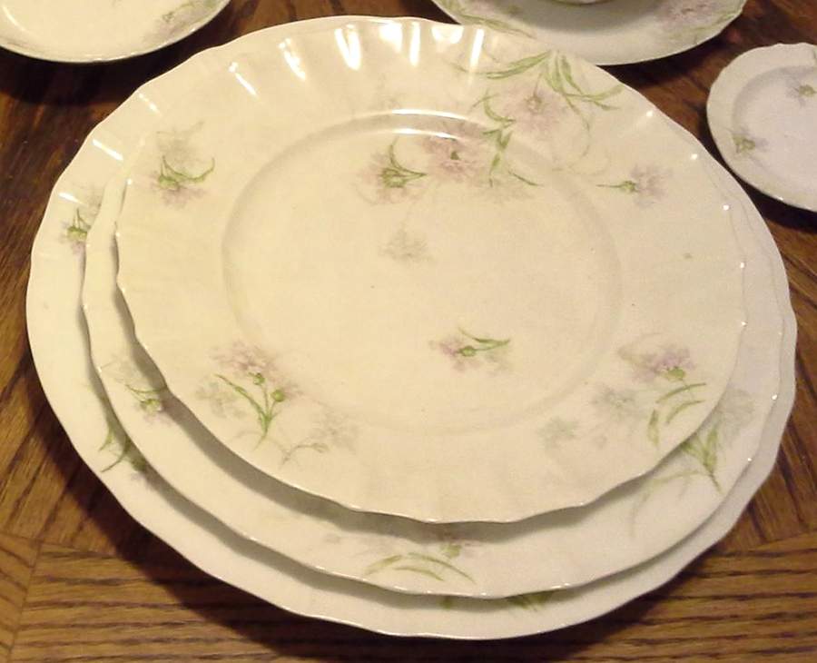 Schleiger 1035a Luncheon Plate by Haviland-1