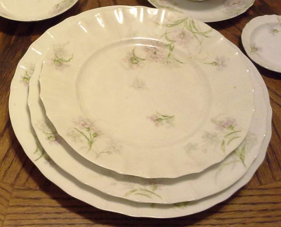 Schleiger 1035a Dinner Plate by Haviland-1