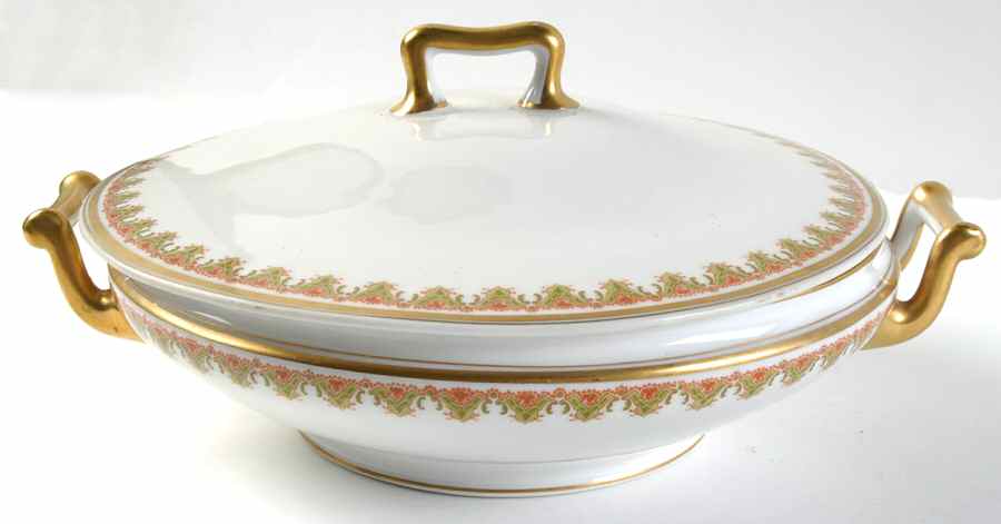 Schleiger 1089a Round Covered Vegetable by Haviland-1