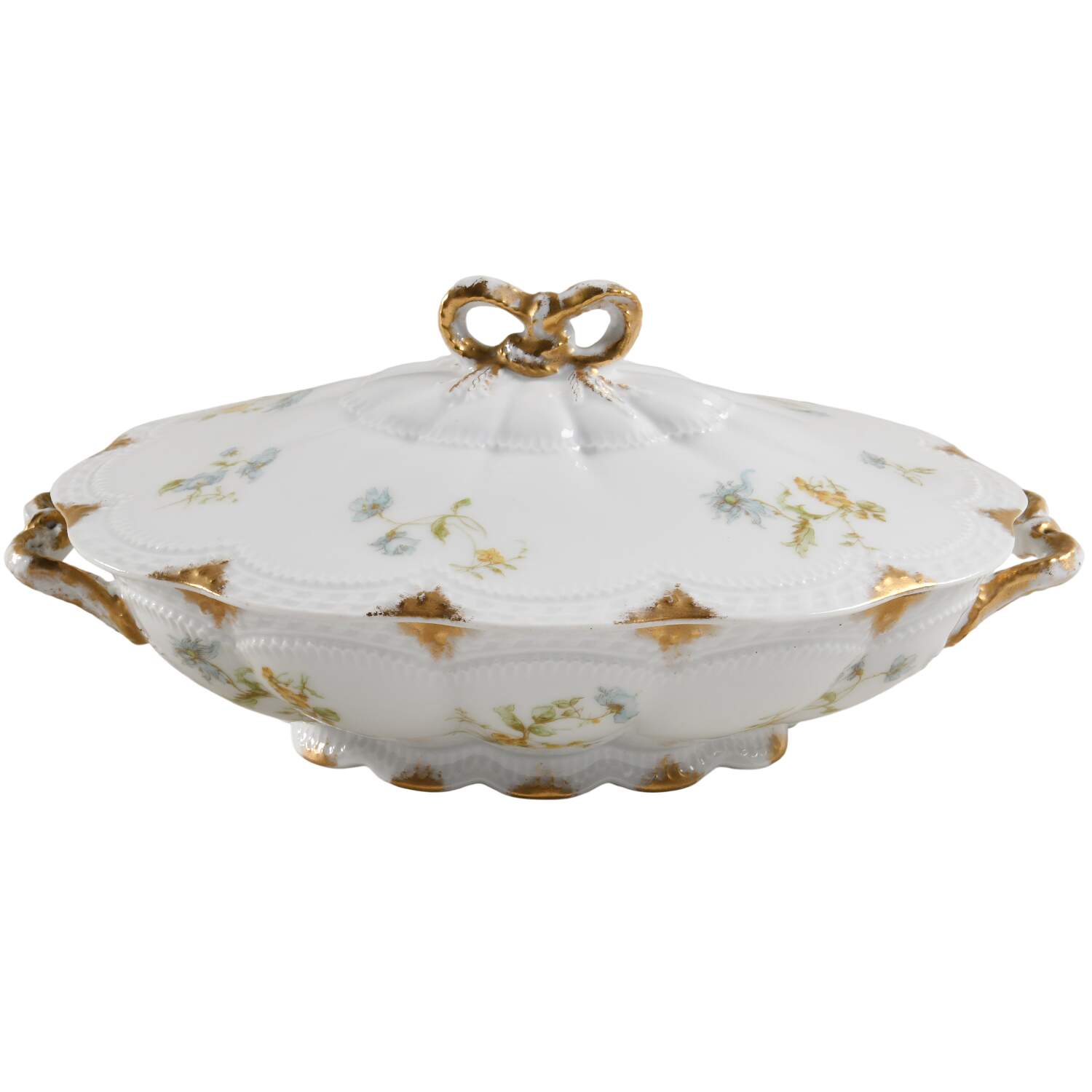 Schleiger 221L Oval Covered Vegetable by Haviland-1